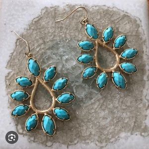 Kendra Scott Nyla Earring in Turquoise